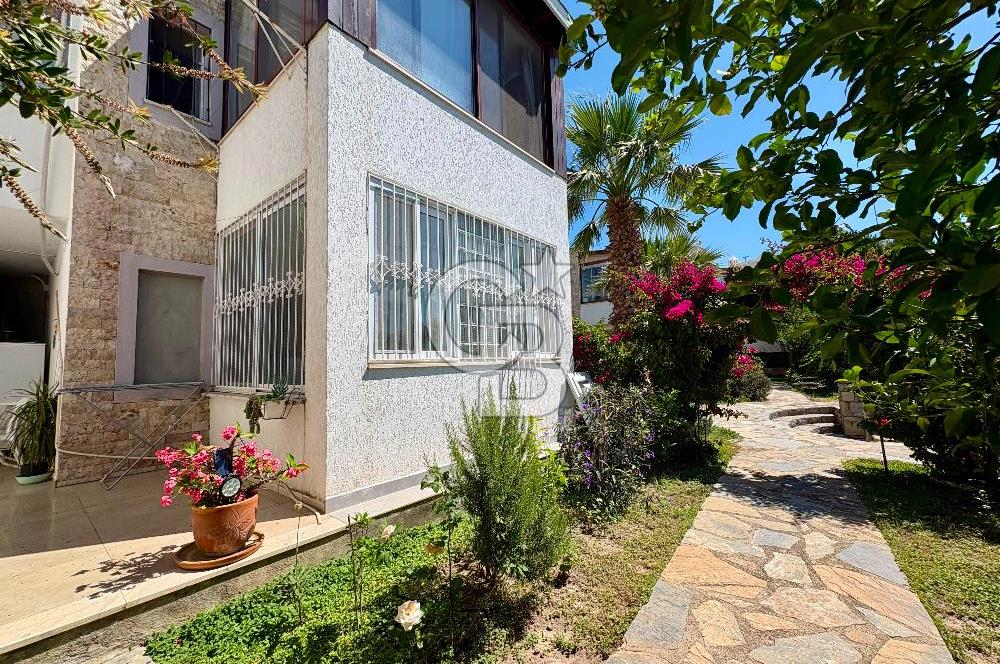 Ortakent'te İçi Komple Yenilenmiş Bahçe Katı Daire