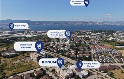CB ENVOY BAŞİSKELE YENİKÖY 2.İŞ MERKEZİNDE SATILIK OFİS&BÜRO