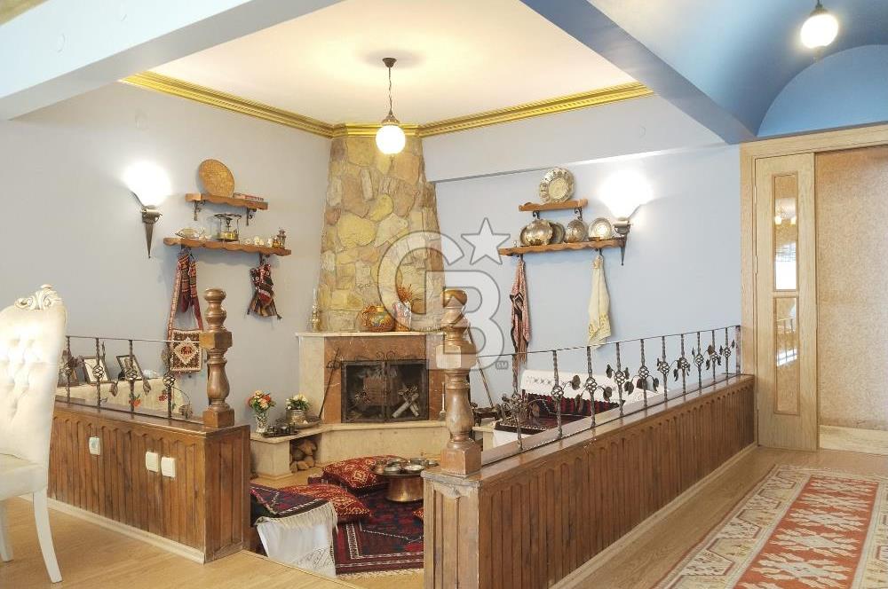 KIRKKONAKLAR'DA ŞÖMİNELİ 4+1 ŞÖMİNELİ | KAPALI OTOPARKLI SATILIK DAİRE