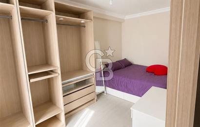 BAYRAKLI'DA DENİZ MANZARALI 65m2 EŞYALI SATILIK 1+1 YENİ DAİRE