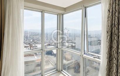 BAYRAKLI'DA DENİZ MANZARALI 65m2 EŞYALI SATILIK 1+1 YENİ DAİRE