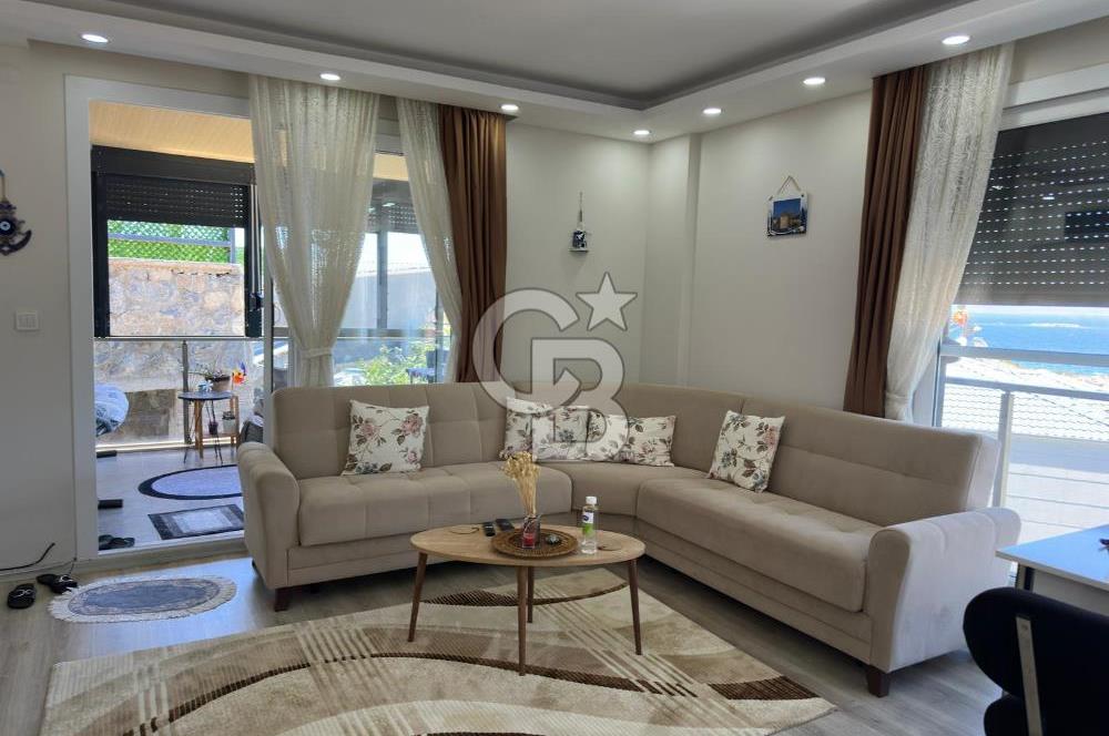 SEFERİHİSAR VADİ SİTESİNDE 2+1 FULL DENİZ MANZARALI EŞYALI SATILIK 2+1 DAİRE
