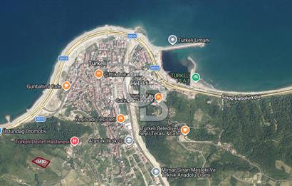 SİNOP TÜRKELİ'DE DENİZ MANZARALI TEK TAPU İMARLI ARSA