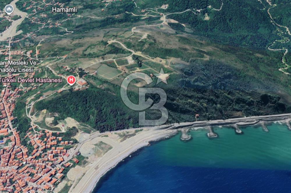 SİNOP TÜRKELİ'DE DENİZ MANZARALI TEK TAPU İMARLI ARSA