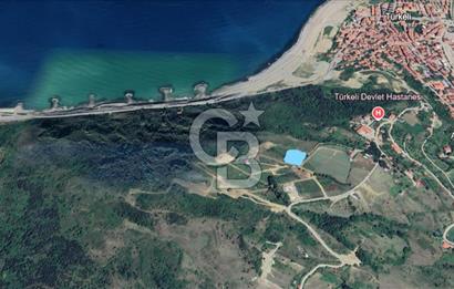 SİNOP TÜRKELİ'DE DENİZ MANZARALI TEK TAPU İMARLI ARSA