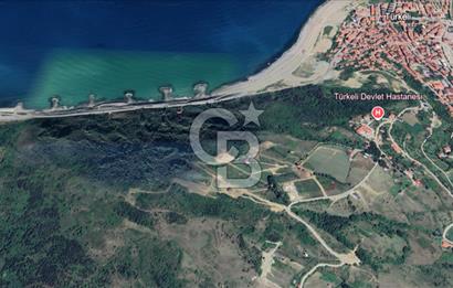 SİNOP TÜRKELİ'DE DENİZ MANZARALI TEK TAPU İMARLI ARSA