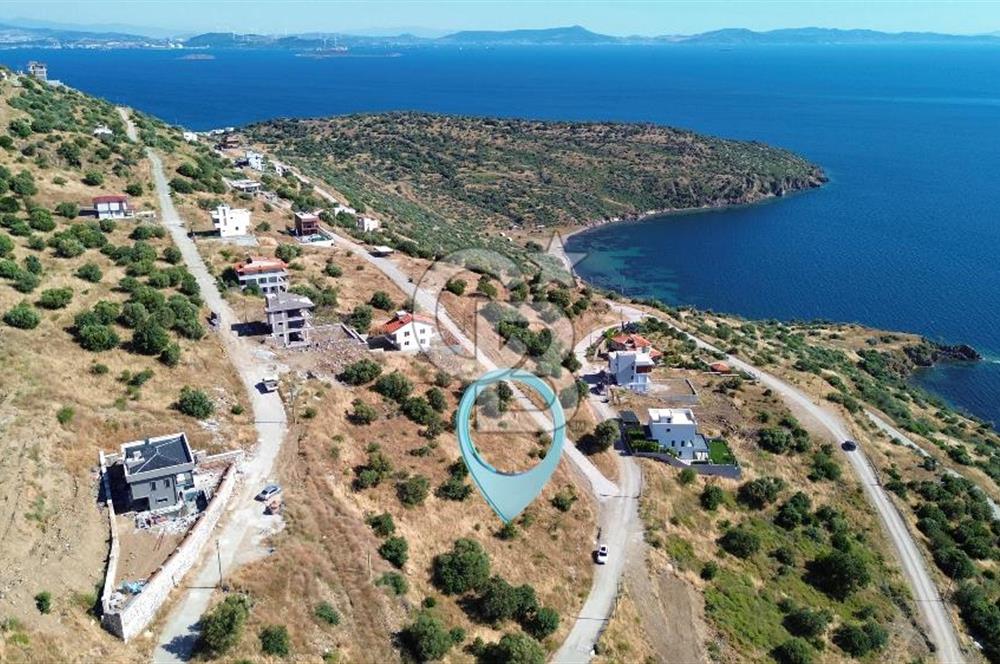 ÇANDARLI EYKO ADA VE DENİZ MANZARALI VİLLA İMARLII ARSA 