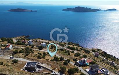 ÇANDARLI EYKO ADA VE DENİZ MANZARALI VİLLA İMARLII ARSA 