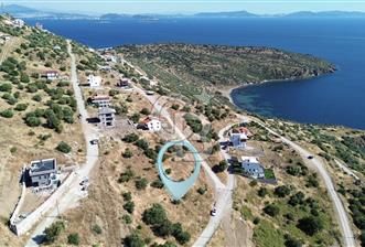 ÇANDARLI EYKO ADA VE DENİZ MANZARALI VİLLA İMARLII ARSA  - 1 - 352815