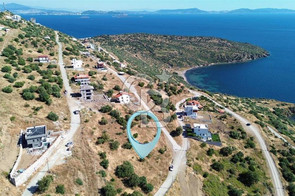 ÇANDARLI EYKO ADA VE DENİZ MANZARALI VİLLA İMARLII ARSA 