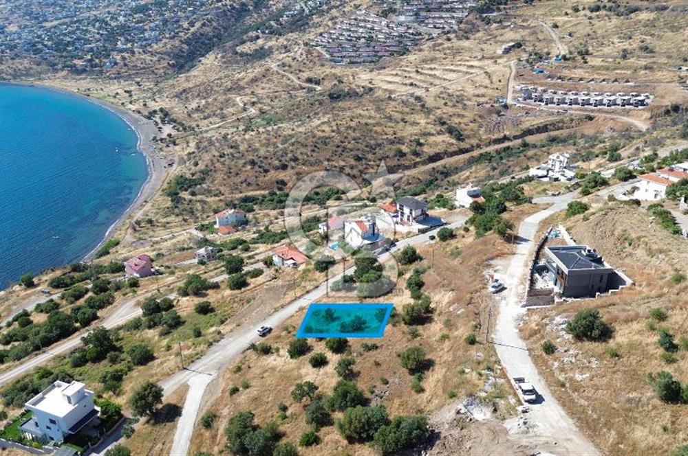 ÇANDARLI EYKO ADA VE DENİZ MANZARALI VİLLA İMARLII ARSA 