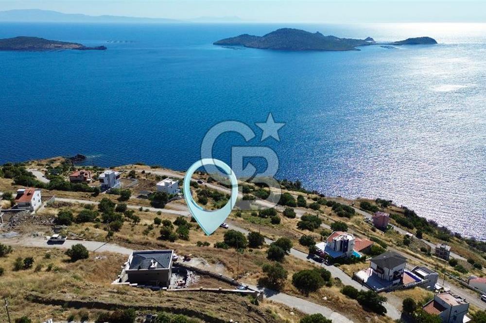 ÇANDARLI EYKO ADA VE DENİZ MANZARALI VİLLA İMARLII ARSA 