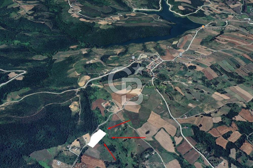 Kocaeli Karamürsel'de 7.448 m² Müstakil Tapulu Tarla