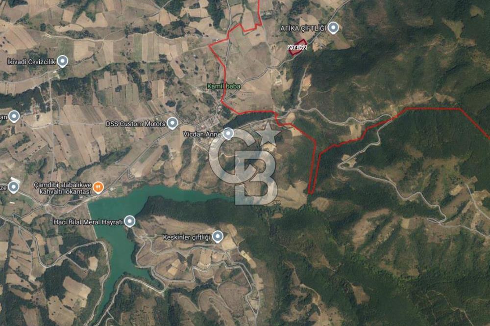 Kocaeli Karamürsel'de 7.448 m² Müstakil Tapulu Tarla