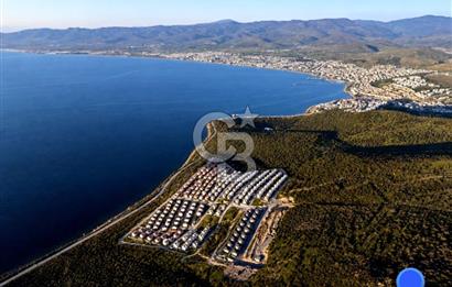 DİKİLİ UZUNBURUN'DA VİLLA İMARLI SATILIK ARSA  DENİZE YAKIN YATIRIM FIRSATI