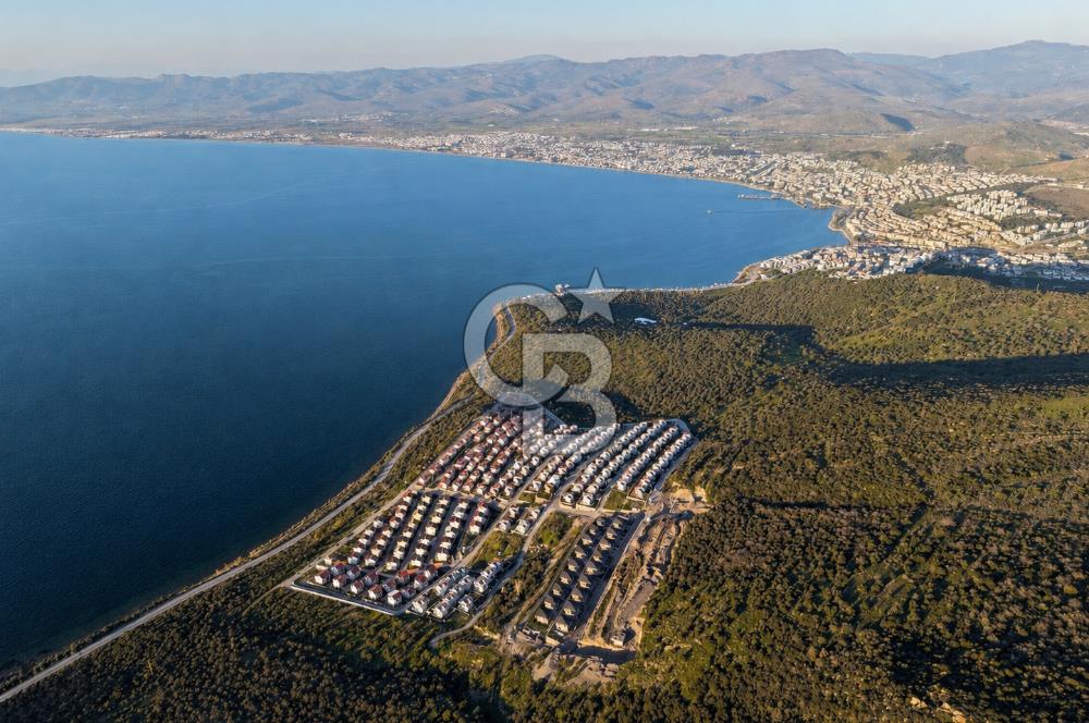 DİKİLİ UZUNBURUN'DA VİLLA İMARLI SATILIK ARSA  DENİZE YAKIN YATIRIM FIRSATI
