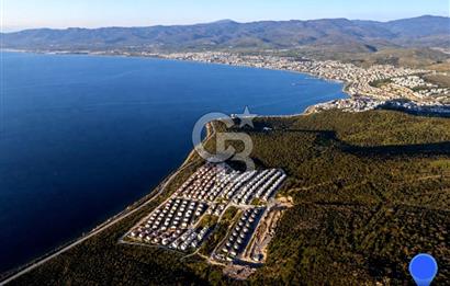 DİKİLİ UZUNBURUN'DA VİLLA İMARLI SATILIK ARSA  DENİZE YAKIN YATIRIM FIRSATI