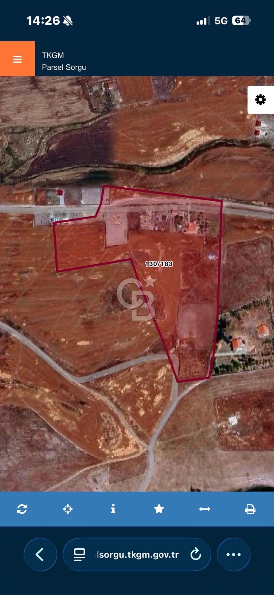 MAMAK KIBRIS YOL KENARI 2400 M2 TELLE CEVRİLİ BAHÇE