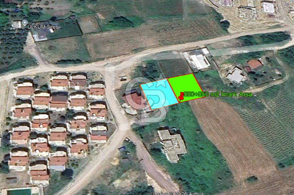 YALOVA TERMAL AKKÖY SATILIK DENİZ VE DOĞA MANZARALI ARSA 550m2!.