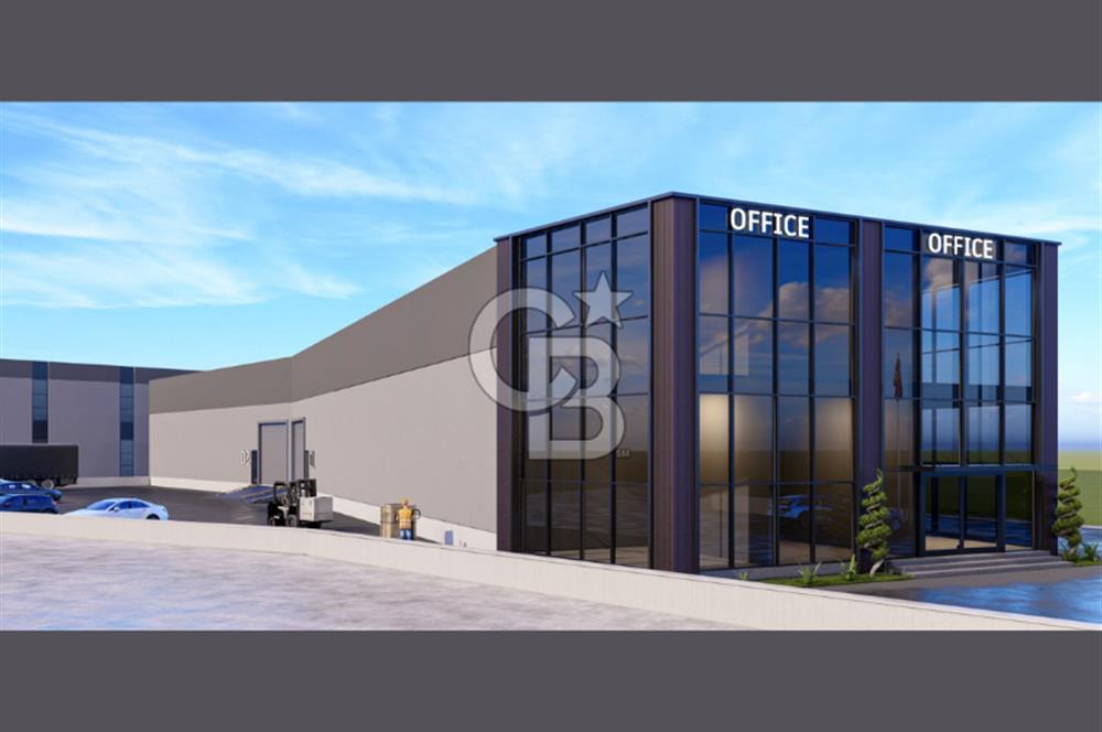 YALOVA KİRAZLI SANAYİDE RUHSATLI & PROJELİ 2810 m² FABRİKA ARSA
