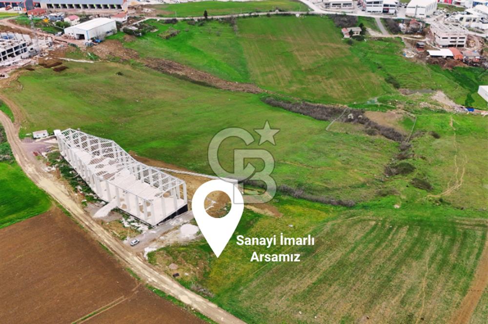 YALOVA KİRAZLI SANAYİDE RUHSATLI & PROJELİ 2810 m² FABRİKA ARSA