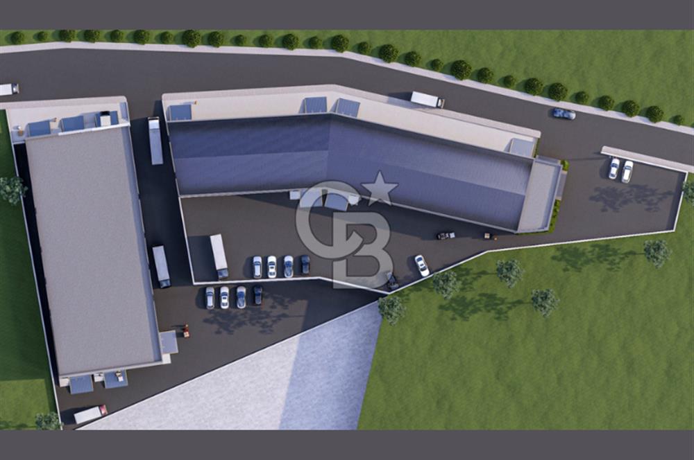 YALOVA KİRAZLI SANAYİDE RUHSATLI & PROJELİ 2810 m² FABRİKA ARSA