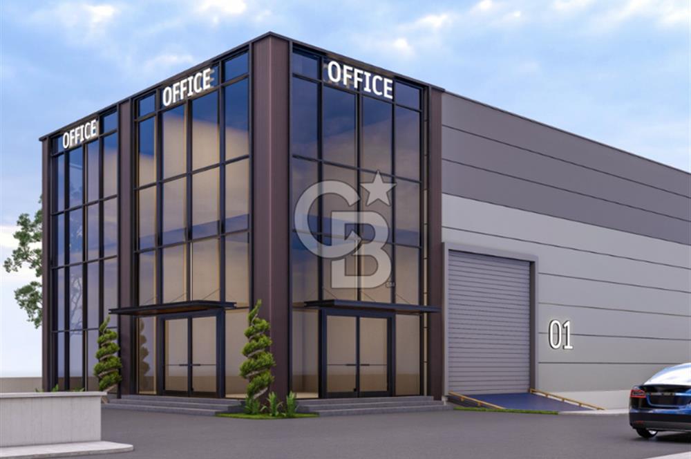 YALOVA KİRAZLI SANAYİDE RUHSATLI & PROJELİ 2810 m² FABRİKA ARSA