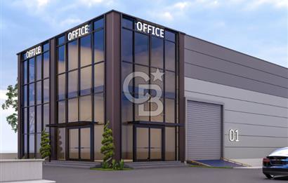 YALOVA KİRAZLI SANAYİDE RUHSATLI & PROJELİ 2810 m² FABRİKA ARSA