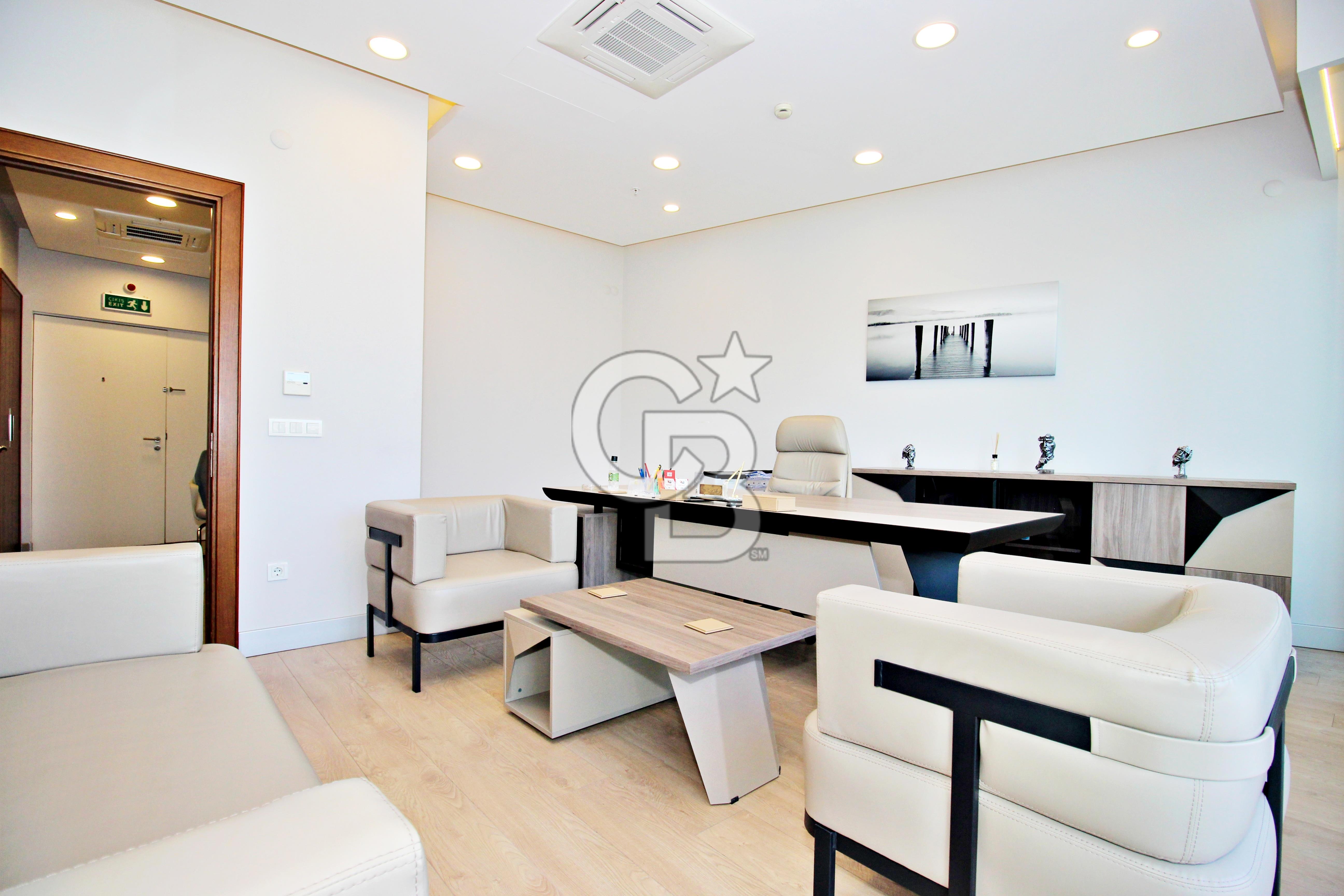 Eylem Keskin Ege Perlada KDV Avantajlı Kiralık Muhteşem 2+1 Ofis