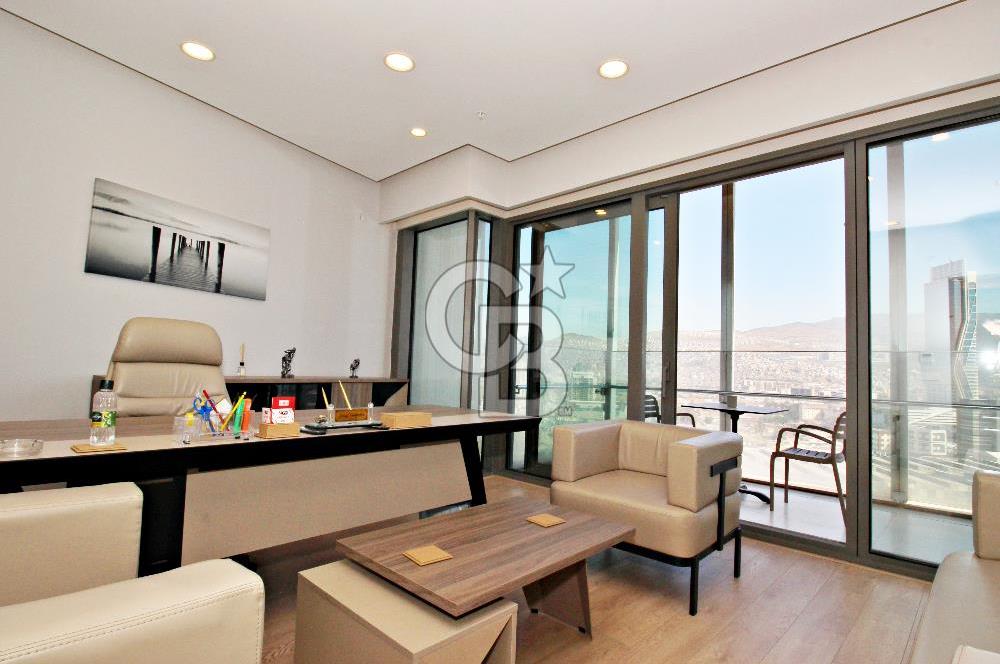 Eylem Keskin Ege Perlada KDV Avantajlı Kiralık Muhteşem 2+1 Ofis