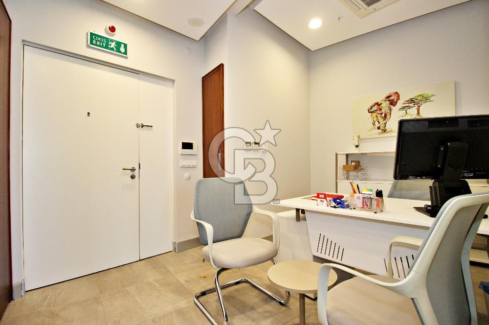 Eylem Keskin Ege Perlada KDV Avantajlı Kiralık Muhteşem 2+1 Ofis