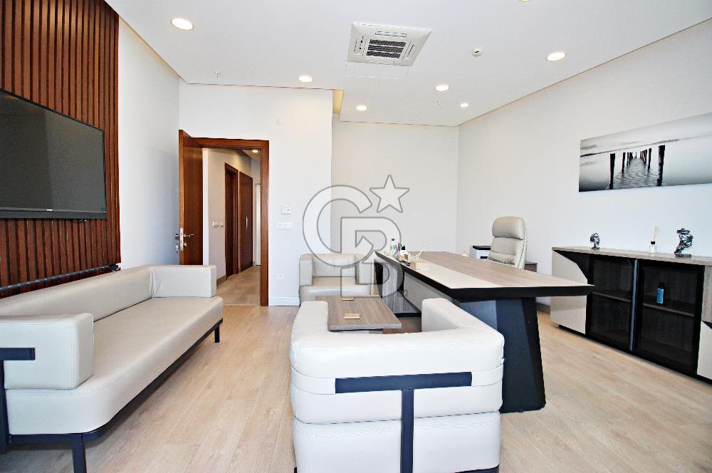 Eylem Keskin Ege Perlada KDV Avantajlı Kiralık Muhteşem 2+1 Ofis