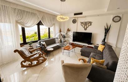 Kahramandere'de Müstakil Havuzlu, Deniz Manzaralı 6+2 Villa