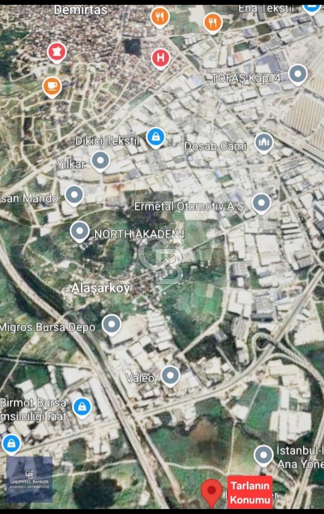 Bursa Osmangazi Armutköy Satılık Tarla 13.000.000 TL