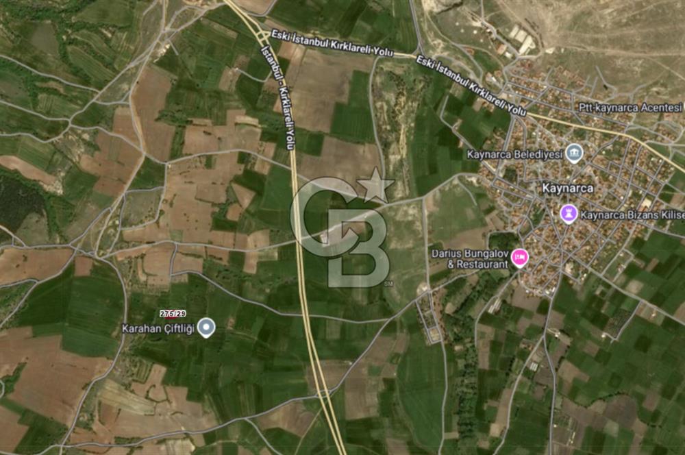 Kırklareli, Pınarhisar Satılık 1982 m2 Tarla.
