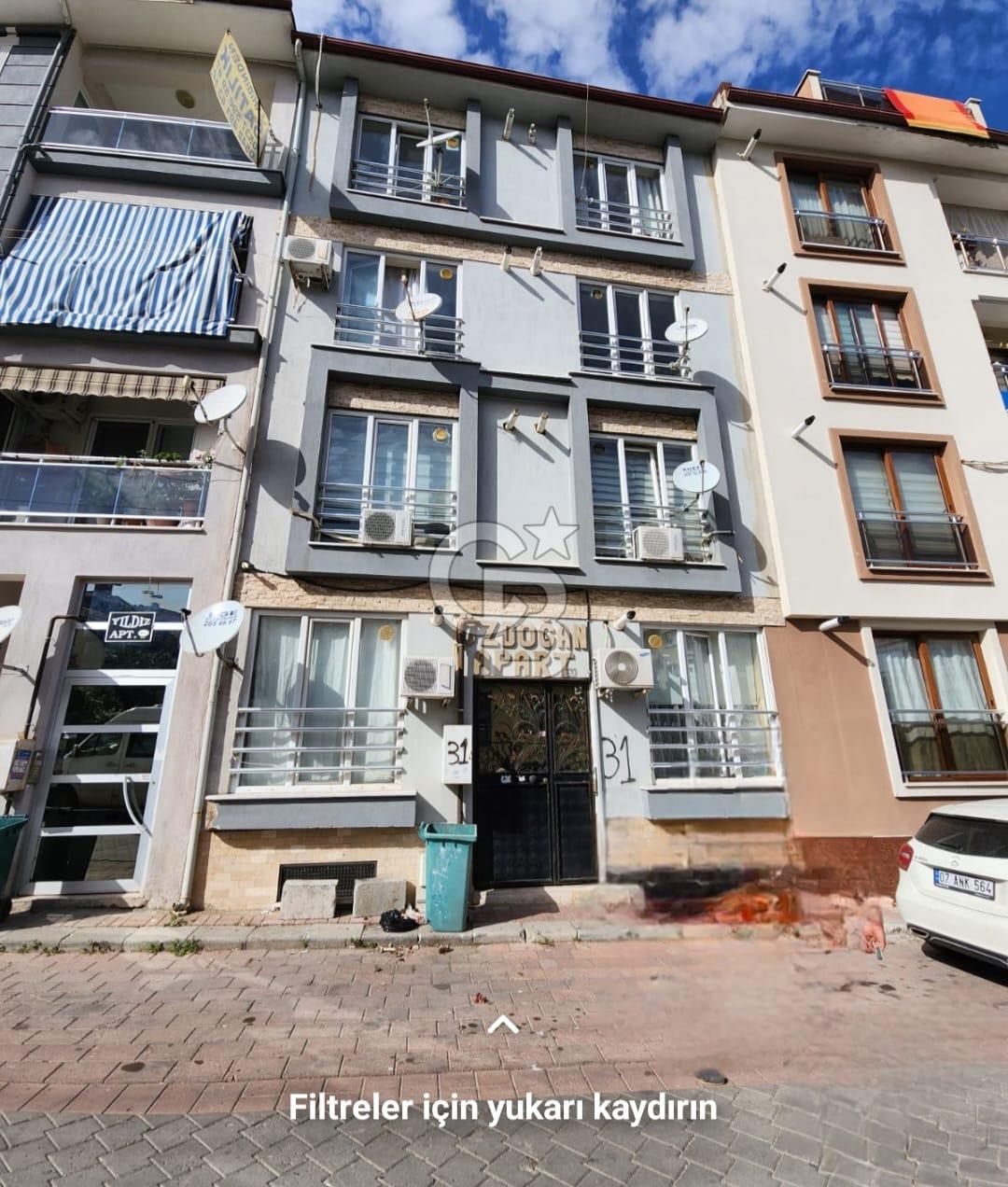 Diş Hastanesi Yakını 50 M² Ara Kat Klimalı Satılık 1+1 Apart