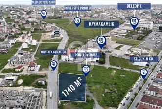 SATILIK 1.740 M2 TAŞOLUKDA CADDE CEPHELİ TICARI İMARLI ARSA  - 4 - 352473