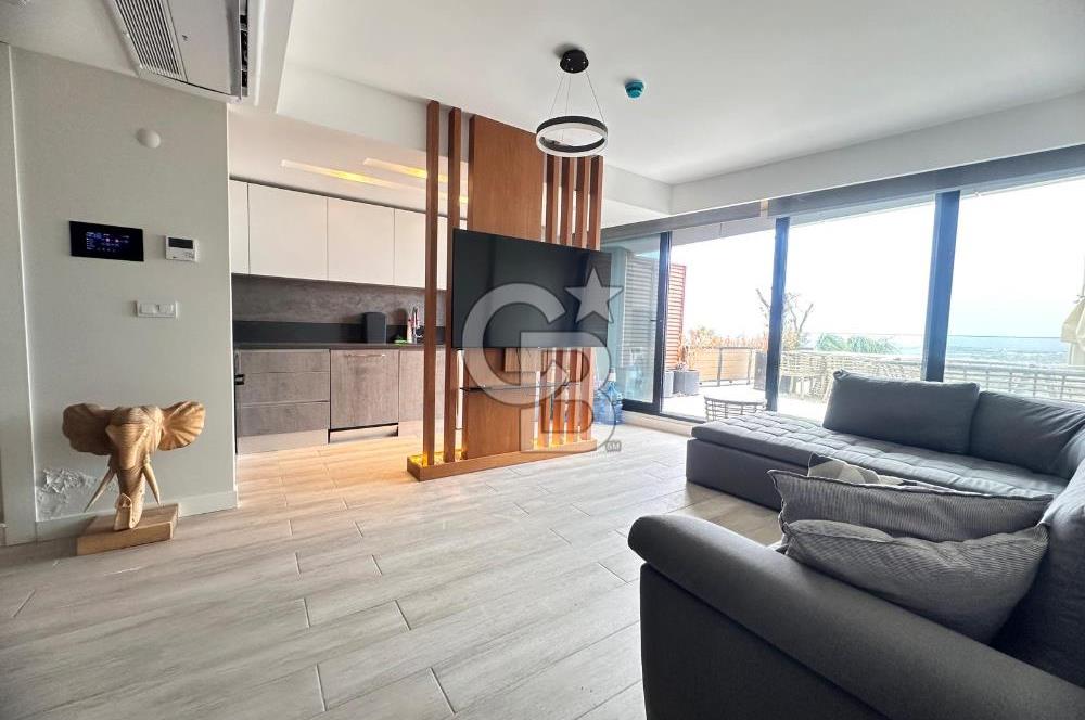 NAUTILUS UNIQUE'DA | EŞYALI | 114 m² | VITELLO MOBİLYALI | HAVUZLU SİTEDE 2+1