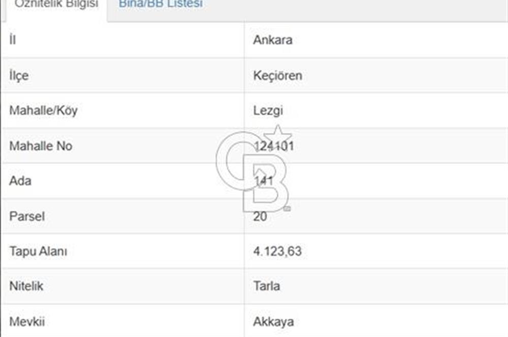 Lezgi'de 4.123 m² Yatırımlık Fırsat Arsa