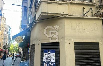BEYOĞLU İSTİKLAL YANI DEMİRÖREN KOMŞUSU KÖŞE KİRALIK DÜKKAN