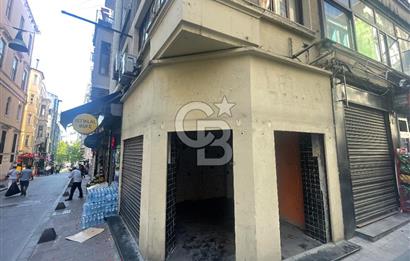 BEYOĞLU İSTİKLAL YANI DEMİRÖREN KOMŞUSU KÖŞE KİRALIK DÜKKAN