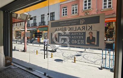 GALATA BÜYÜK HENDEK CADDESİ'NDE 800 M2 KOMPLE KİRALIK BİNA