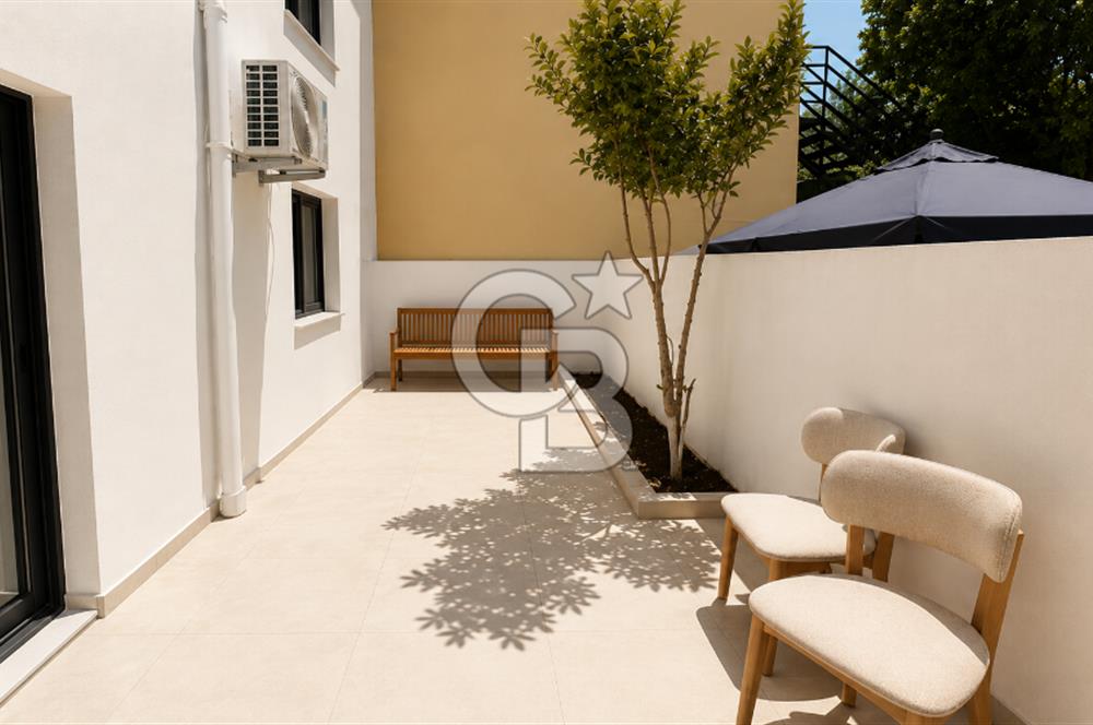 BUCA DUMLUPINAR MAHALLESİ EŞYALI KİRALIK TERASLI 2+1 DAİRE
