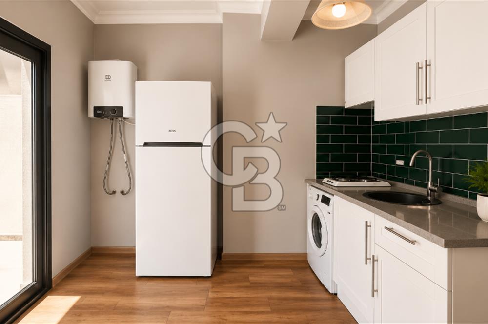 BUCA DUMLUPINAR MAHALLESİ EŞYALI KİRALIK TERASLI 2+1 DAİRE