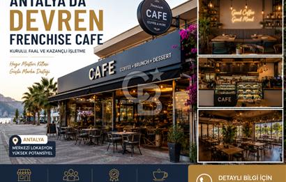 DEVREN KURUMSAL KAFE İŞLETMESİ | GÜÇLÜ LOKASYON - YÜKSEK CİRO