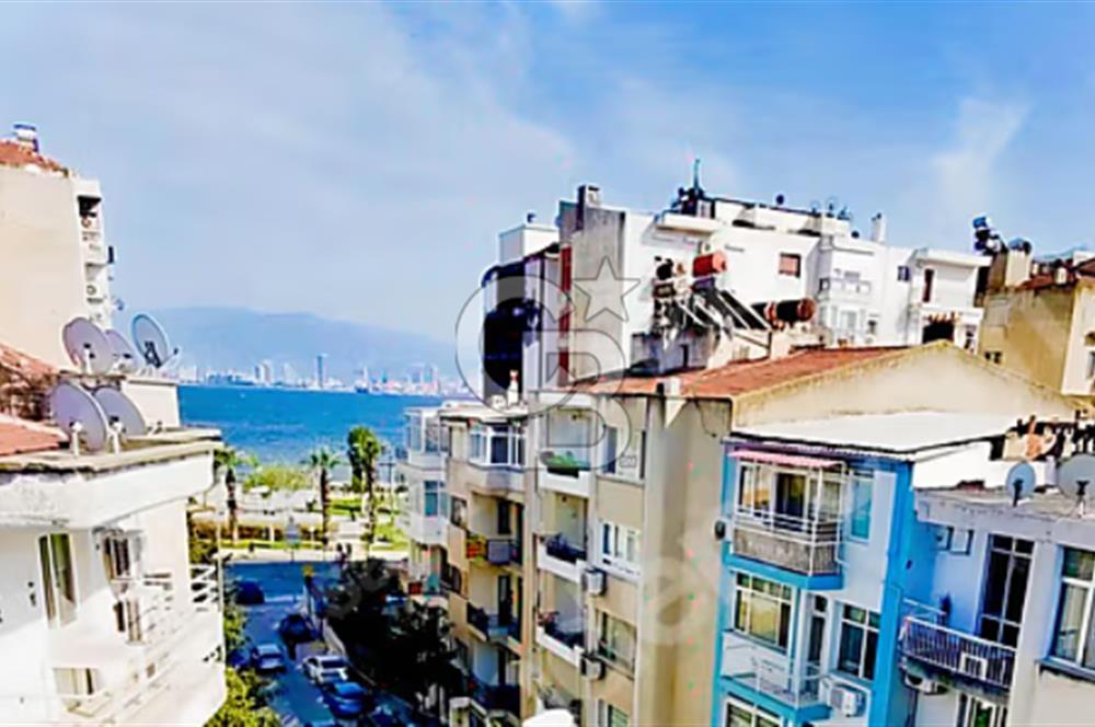 KARŞIYAKA'DA DENİZ MANZARALI ÇİFT BANYO ÇİFT SALONLU DUBLEX 4+2