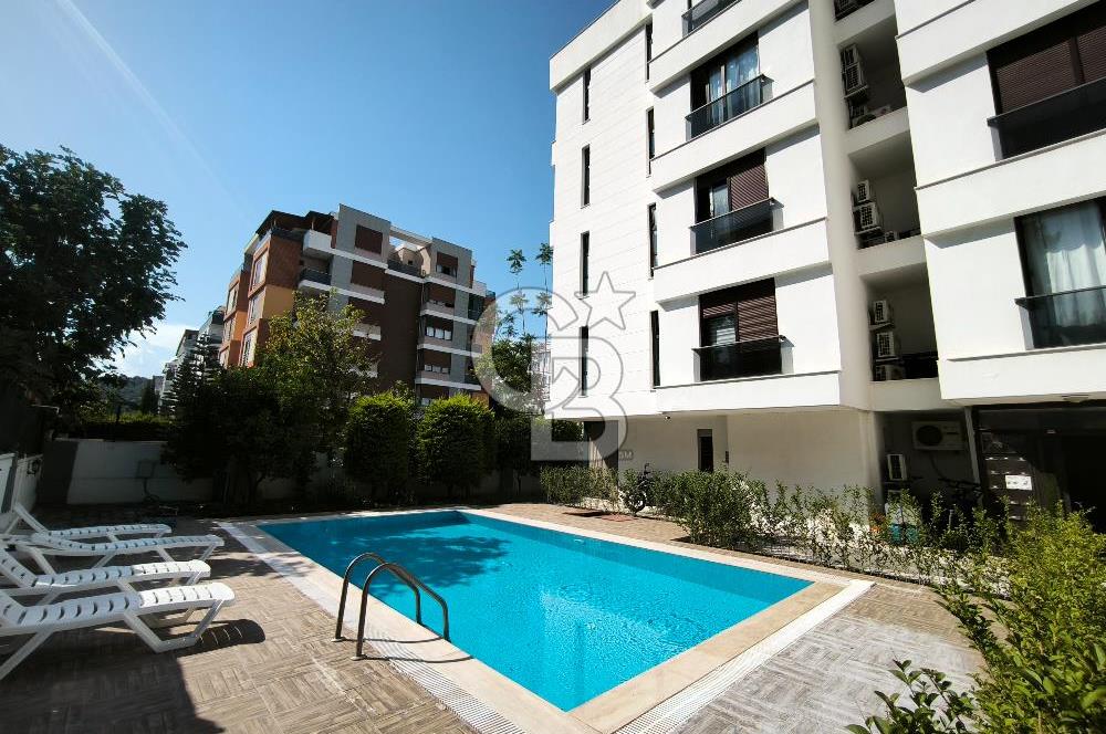 HURMA'DA SATILIK 1+1 DAİRE (ÖNÜ PARK ) KISMÍ EŞYALI BÜYÜK BALKON