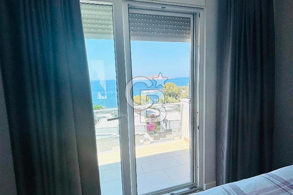 Bodrum Gümüşlükte Deniz Manzaralı Satılık 3+1 Villa