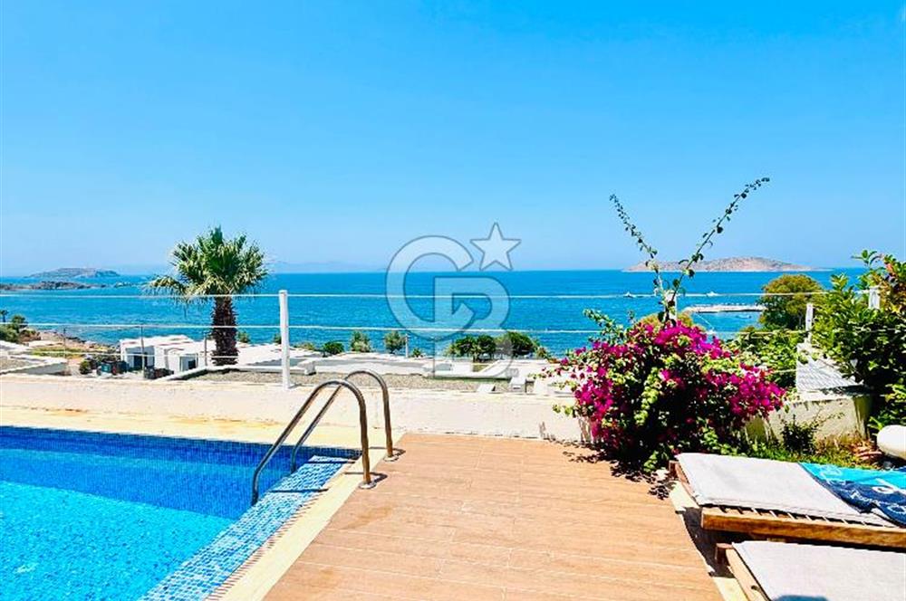 Bodrum Gümüşlükte Deniz Manzaralı Satılık 3+1 Villa