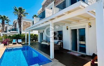 Bodrum Gümüşlükte Deniz Manzaralı Satılık 3+1 Villa